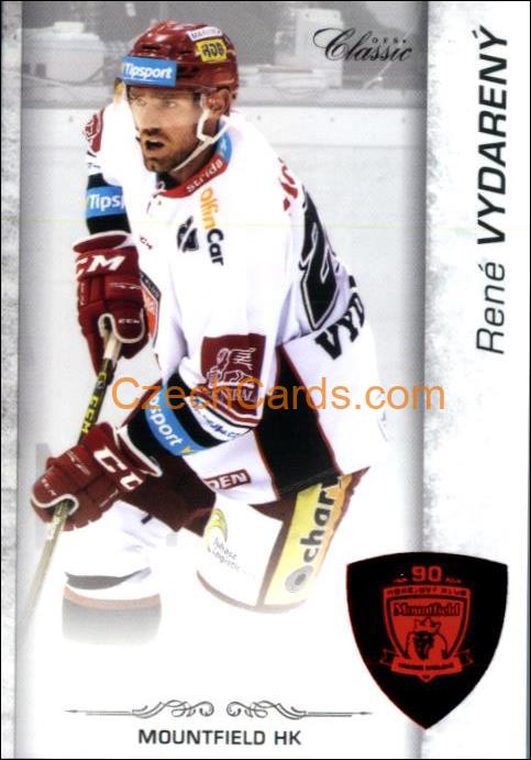 René Vydarený 2017/18 OFS hokejová karta Red xx/29 #36