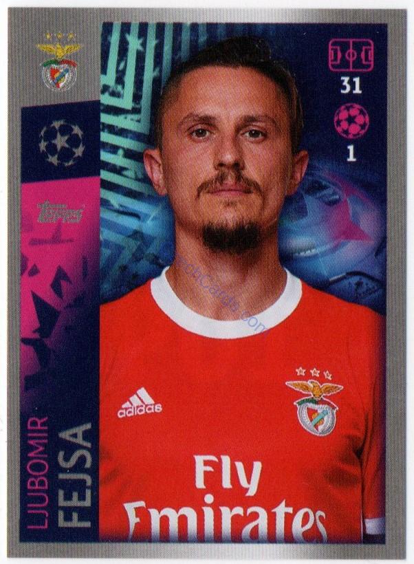 Ljubomir Fejsa 2019/20 Topps sticker #109