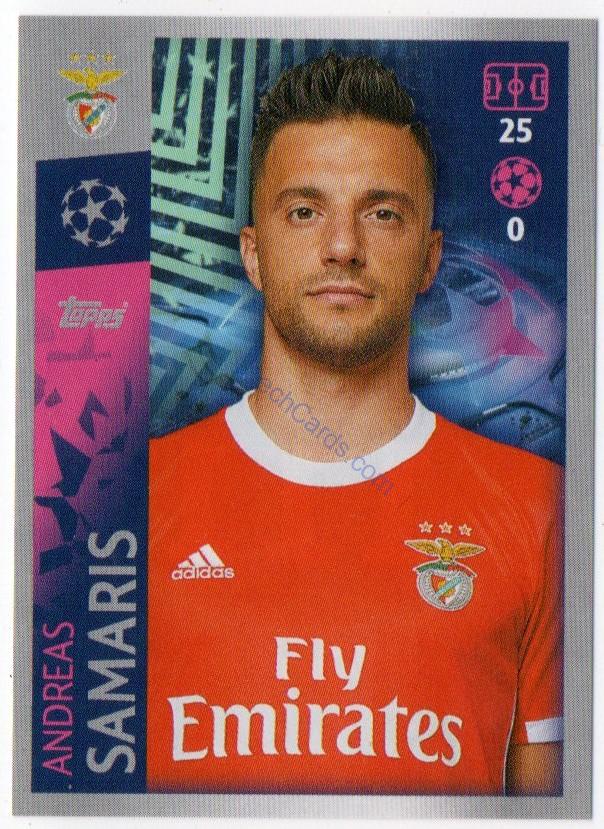 Andreas Samaris 2019/20 Topps sticker #111