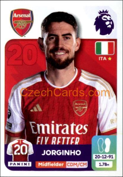 Jorginho 2024 Panini EPL sticker #66