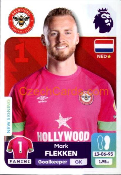 Mark Flekken 2024 Panini EPL sticker #111