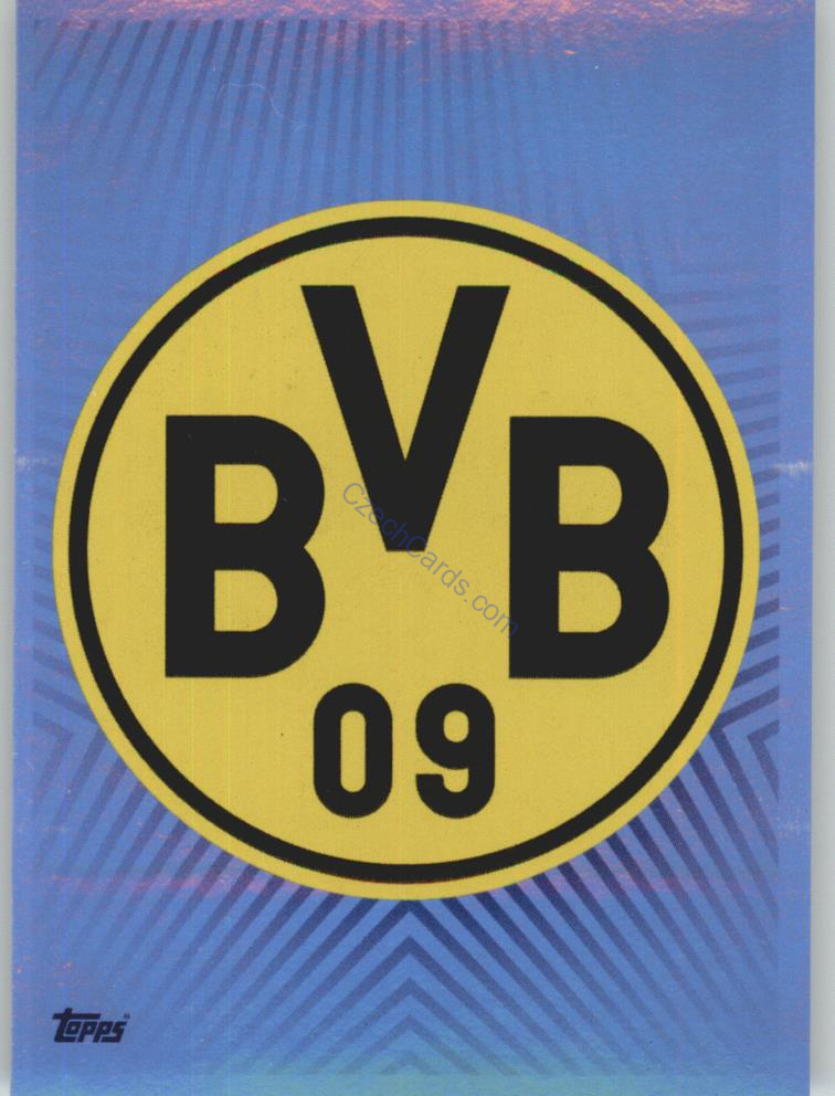 Borussia Dortmund Club Badge 2019/20 Topps sticker #118