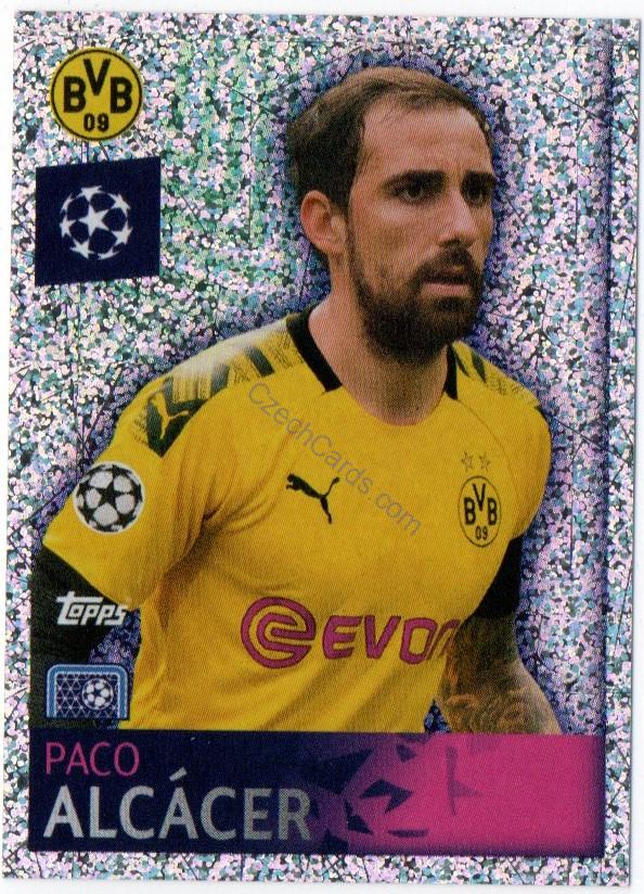 Paco Alcácer 2019/20 Topps sticker Top Scorer #120