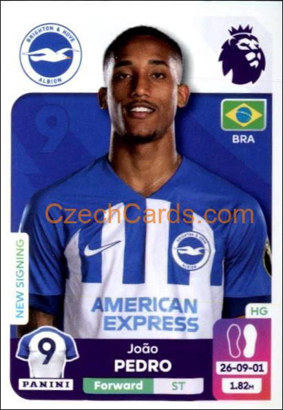 João Pedro 2024 Panini EPL sticker #155