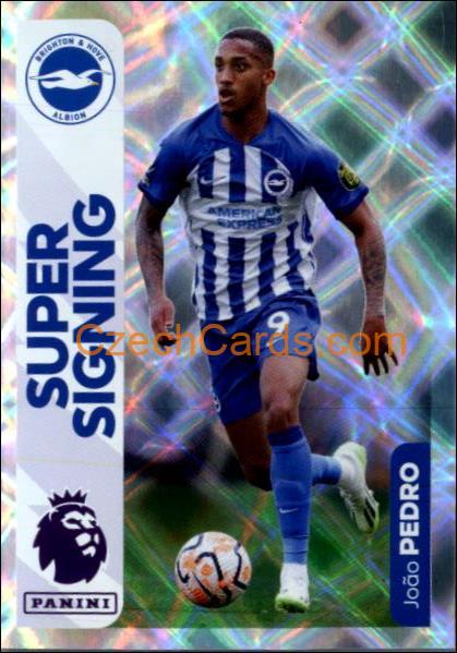 João Pedro (Super Signing) 2024 Panini EPL sticker foil #162
