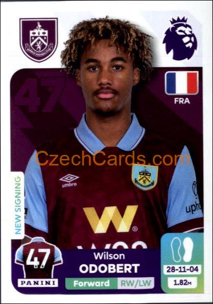 Wilson Odobert 2024 Panini EPL sticker #189