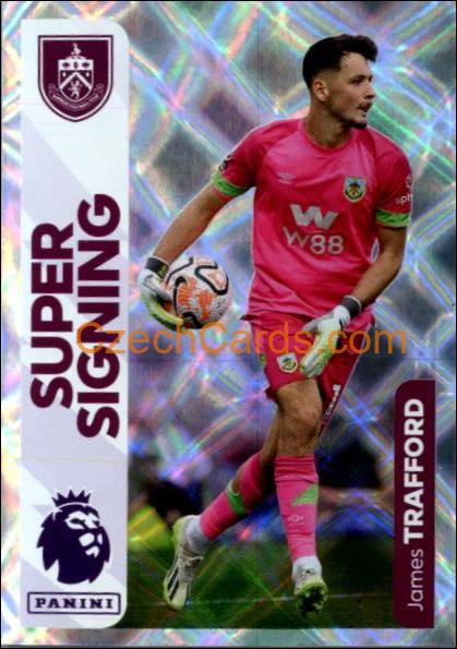 James Trafford (Super Signing) 2024 Panini EPL sticker foil #191