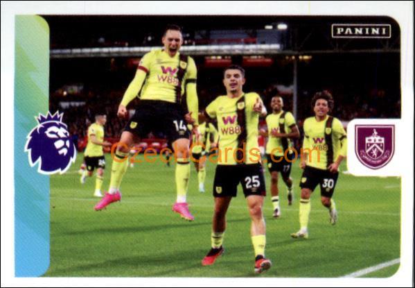 Burnley (Magic Moment) 2024 Panini EPL sticker #192