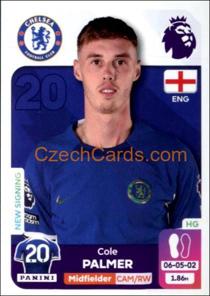 Cole Palmer 2024 Panini EPL sticker #210