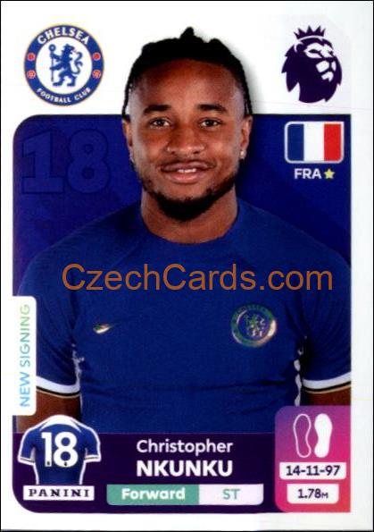 Christopher Nkunku 2024 Panini EPL sticker #218