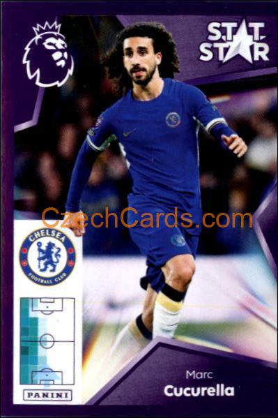 Marc Cucurella (Stat Stars) 2024 Panini EPL sticker #224