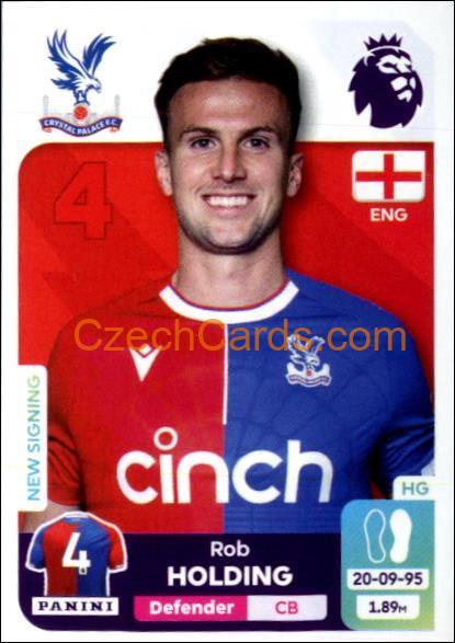 Rob Holding 2024 Panini EPL sticker shiny #231