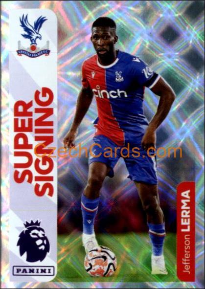Jefferson Lerma (Super Signing) 2024 Panini EPL sticker shiny foil #249