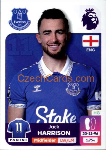Jack Harrison 2024 Panini EPL sticker #267