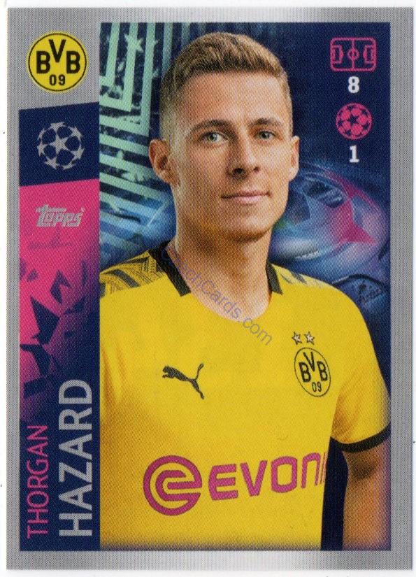 Thorgan Hazard 2019/20 Topps sticker #134