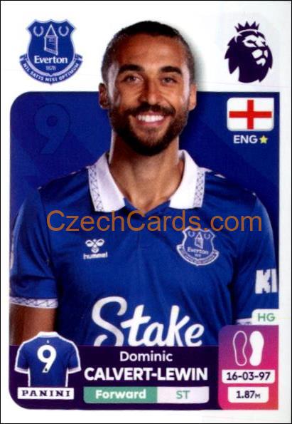 Dominic Calvert-Lewin 2024 Panini EPL sticker #272