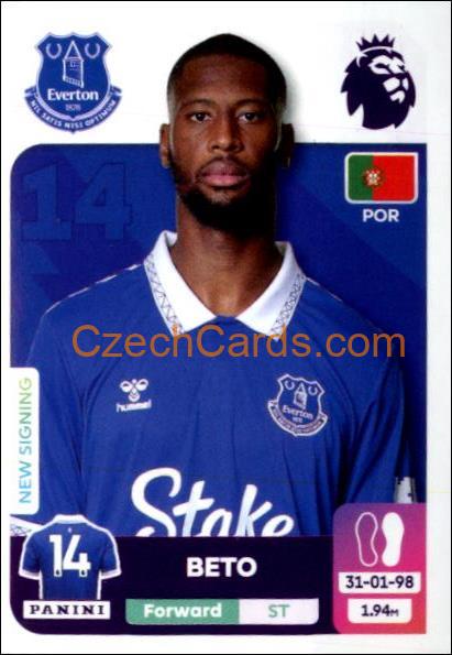 Beto 2024 Panini EPL sticker #274