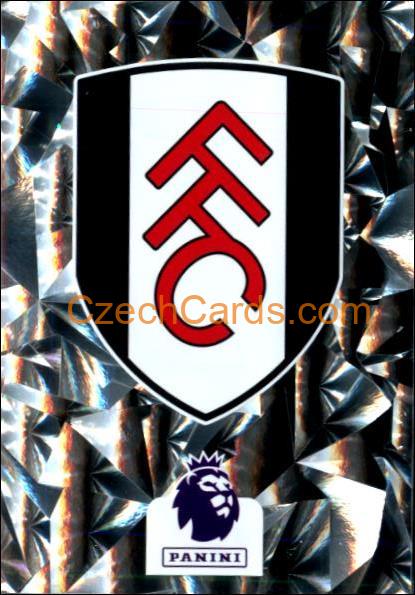 Club Badge Fulham 2024 Panini EPL sticker holo #284