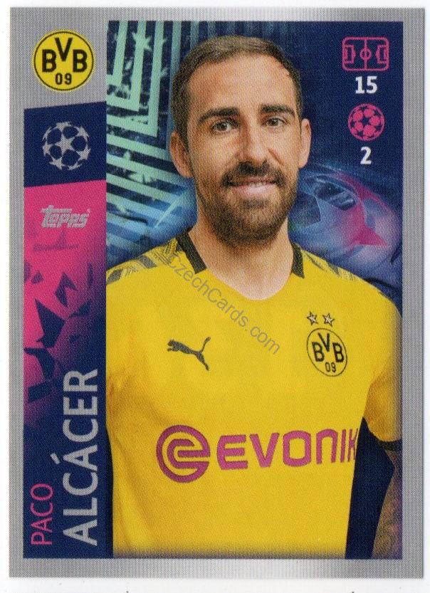Paco Alcácer 2019/20 Topps sticker #136
