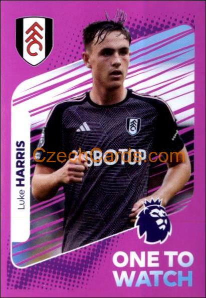Luke Harris 2024 Panini EPL sticker #309