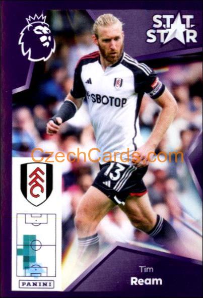 Tim Ream (Stat Stars) 2024 Panini EPL sticker #312
