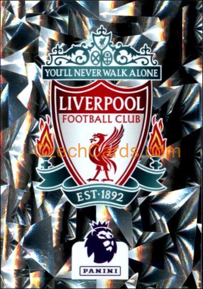 Club Badge Liverpool FC 2024 Panini EPL sticker holo #347