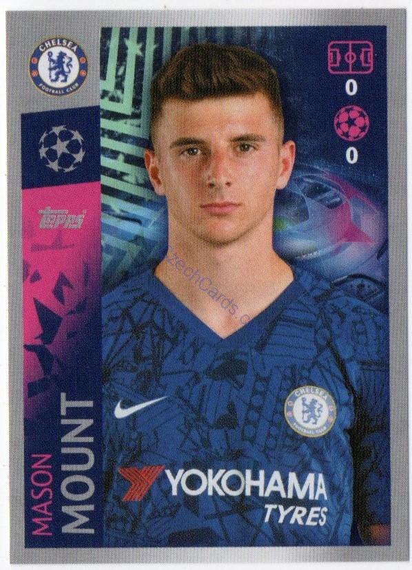 Mason Mount 2019/20 Topps sticker #144