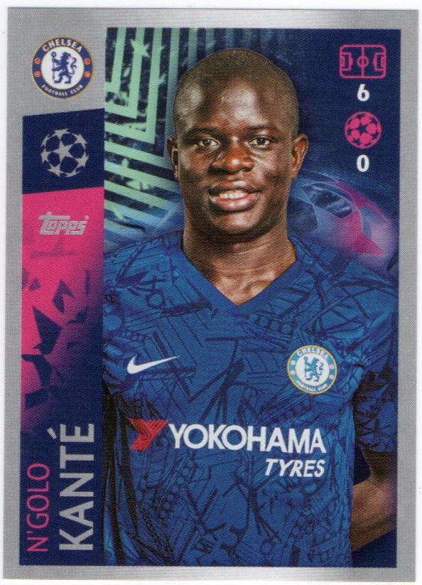 N'Golo Kante 2019/20 Topps sticker #146