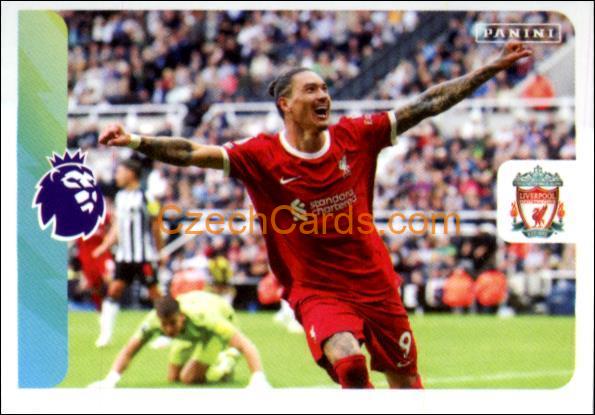 Darwin Núñez (Magic Moment) 2024 Panini EPL sticker #371
