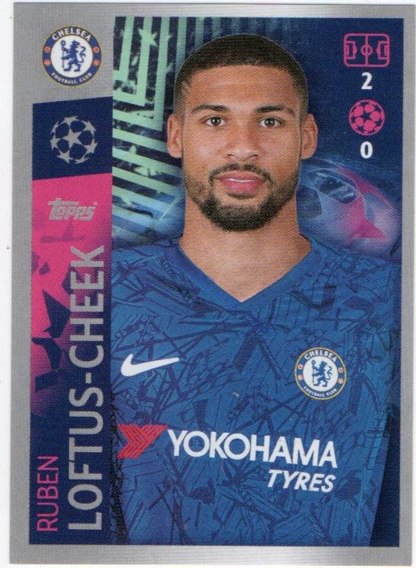 Ruben Loftus-Cheek 2019/20 Topps sticker #148