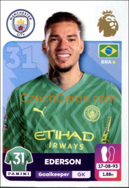 Ederson 2024 Panini EPL sticker #407