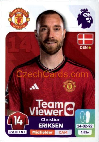 Christian Eriksen 2024 Panini EPL sticker #448