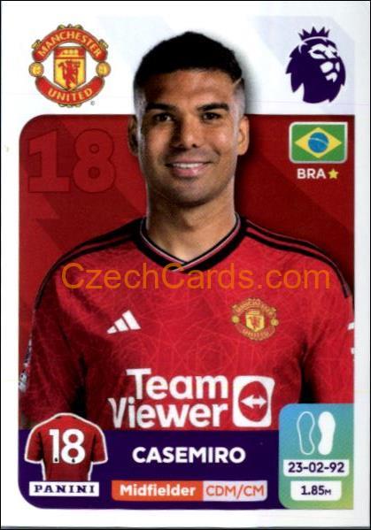 Casemiro 2024 Panini EPL sticker #449