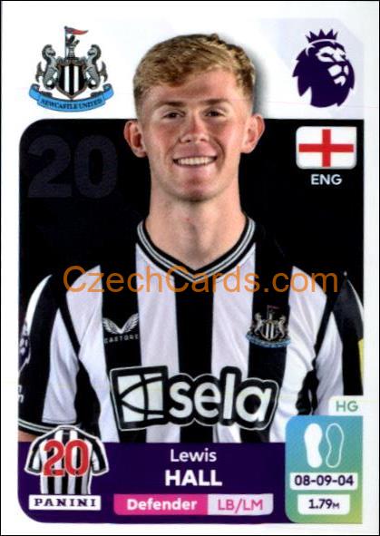 Lewis Hall 2024 Panini EPL sticker #471