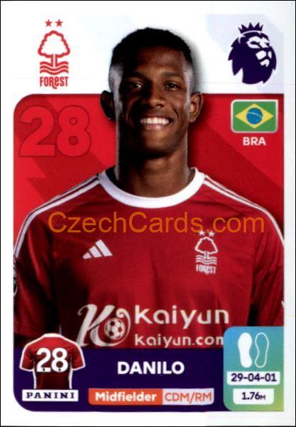Danilo 2024 Panini EPL sticker #509