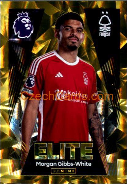 Morgan Gibbs-White (Elite) 2024 Panini EPL sticker holo #514