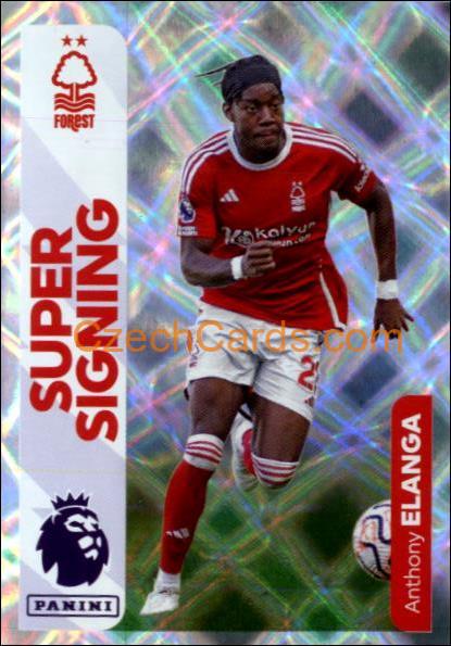 Anthony Elanga (Super Signing) 2024 Panini EPL sticker foil #515