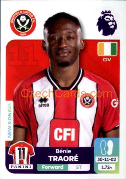 Bénie Traoré 2024 Panini EPL sticker #540