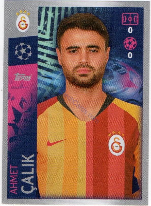 Ahmet Çalık 2019/20 Topps sticker #164