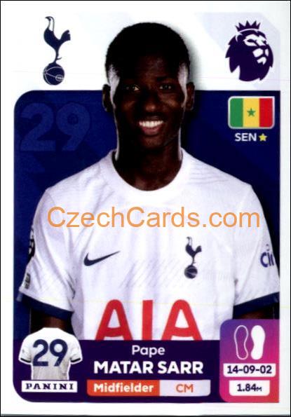 Pape Matar Sarr 2024 Panini EPL sticker #566