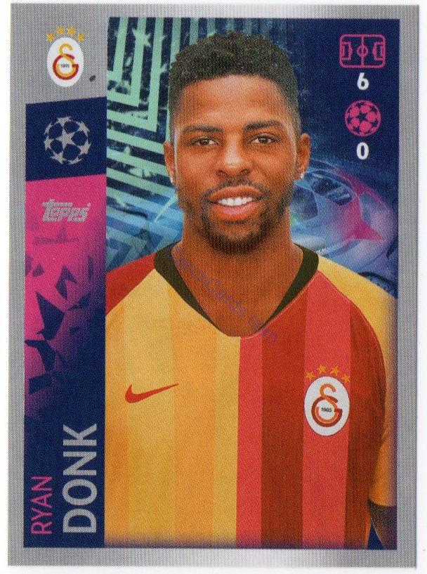 Ryan Donk 2019/20 Topps sticker #167