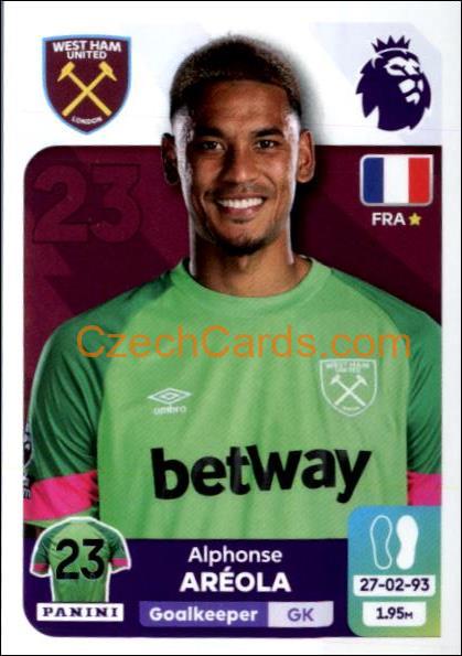 Alphonse Areola 2024 Panini EPL sticker #581