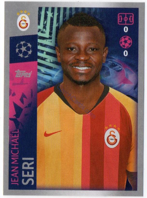 Jean Michael Seri 2019/20 Topps sticker #168