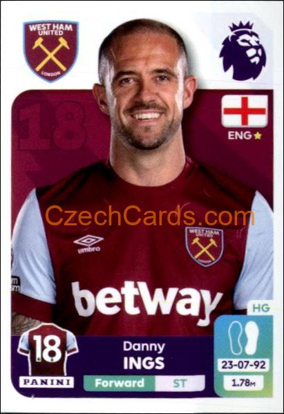 Danny Ings 2024 Panini EPL sticker #597