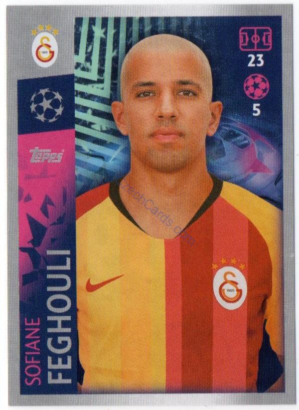 Sofiane Feghouli 2019/20 Topps sticker #169