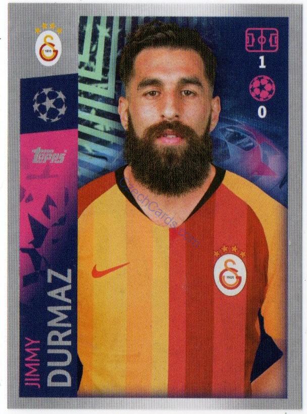 Jimmy Durmaz 2019/20 Topps sticker #170