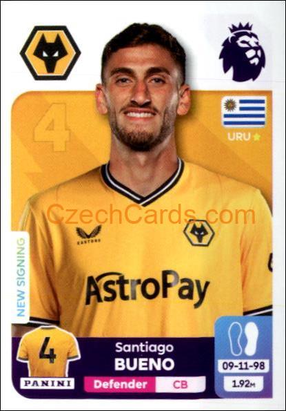 Santiago Bueno 2024 Panini EPL sticker #613
