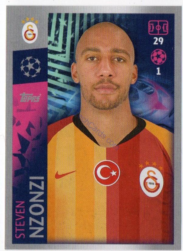 Steven Nzonzi 2019/20 Topps sticker #171