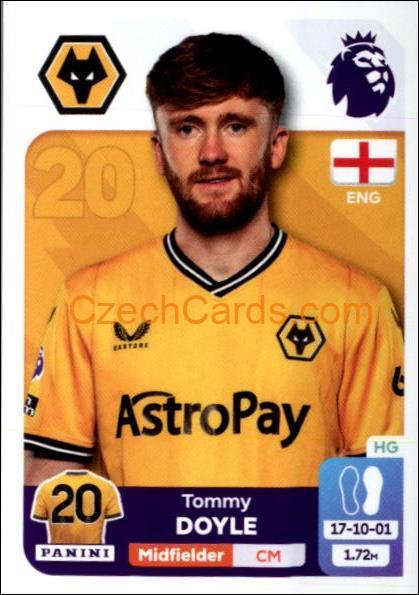 Tommy Doyle 2024 Panini EPL sticker #622