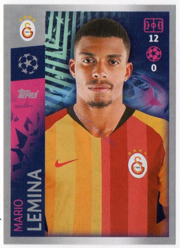 Steven Nzonzi 2019/20 Topps sticker #172